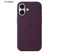 (Purple) For iPhone 16 MagSafe Compatible Premium Liquid Silicone Protective Case with Strong Magnetic Attachment Technology