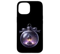 Purple Gothic Christmas Balls Graphic For Xmas Goth Mom Carcasa para iPhone 15