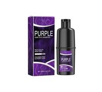 Purple Hair Dye Shampoo, Instant Hair Dye Shampoo, Color Duradero, Suavidad Natural, Crea un Color Perfecto, Apto para Todo Tipo de Cabello, para Hombres Mujeres-200ml
