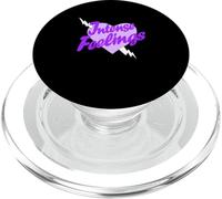 Purple Intense Feelings - Gráfico Morado Envejecido PopSockets PopGrip para MagSafe