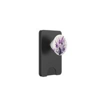 Purple Lavender Botanical Watercolor Blossom Flowery PopSockets PopWallet para MagSafe