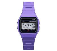 (Purple) Luxury Men Analog Digital Military Armys Sport LED Waterproof Wrist Children Watch for Kids Bracelet Alarm Women Clock