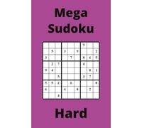 Purple Mega Sudoku Book, 9x9 Puzzles, 50 Pages, 5x8, Hard