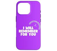 Purple Memory: Supporting Alzheimer's Awareness Carcasa para iPhone 16 Pro