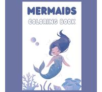 Purple Mermaids Coloring Book: A simple and easy children's coloring book with friendly mermaids