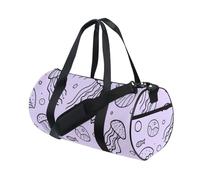 Purple Ocean Jellyfish - Bolsa de viaje impermeable para deporte, gimnasio, senderismo