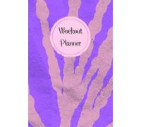 Purple & Pale Pink Cover: Workout Planner - Wellness & Habit Tracker - Stay Consistent with Your Physical Activity, Strength Training, Cardio, Daily ... and Hydration Plans, 120 pages, Size 6"x 9".