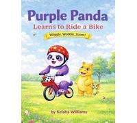 Purple Panda Learns to Ride a Bike