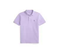 Purple Polo de piqué elástico Custom Slim Fit L