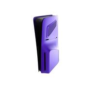 (Purple) PS5 SIim Plates Compatible with PS5 SIim Disc Edition, PS5 Slim Faceplate with Cooling Vents, ABS Anti-Scratch Dustproof