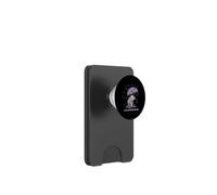 Purple Ribbon Elephant Demencia Concientización Apoyo PopSockets PopWallet para MagSafe