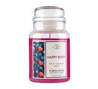 Purple River Vela aromática rojo