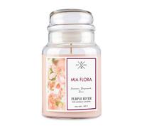 Purple River Vela aromática rosa