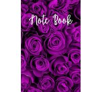 Purple Rose Note Book: This is a 98 page note book great for on the go use or travelling.