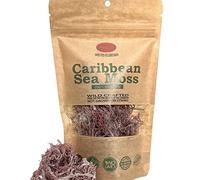 Purple Sea Moss Wild elaborado a partir de las aguas prístinas del Caribe NO cultivado en cuerda... (50g)