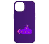 Purple Submarine Dive Nautical Sumergible Marine Sea Crew Carcasa para iPhone 14