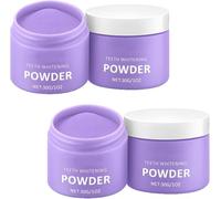 Purple Teeth Whitening Powder, Teeth Restoration Mineral Powder, Deep Cleaning, Fresh Breath, for Coffee, Tea, Food, Wine, and Tobacco Stains