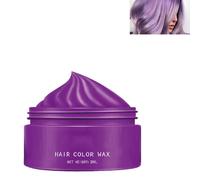 Purple Temporary Hair Colour Cream,Temporary Hair Colour Wax Purple Hair Colour Wax,Purple Hair Dye Hair Color,Styling Hair Clays for Men Women for Party,Cosplay & Halloween 1pc