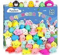 Purpledi 50Pcs Squeeze Toys Squishy Juguetes , Squishy Kawaii Squishys Lindos Juguete para Niños Fiesta de Favores Goodie Bag Stuffers ,Navidad, Cumpleaños, Regalo para Aliviar el Estrés