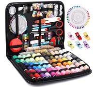 Purpledi Kit de Costura con 249 Piezas Accesorios de Costura Premium, Juego de costura viajes ,Costura Profesional Set para principiantes y hogar con tijeras, dedal, hilo, aguja