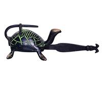 Purpledip Finition laiton antique Cadenas et clé en période de tortue Unique de Préhistoire (10370)