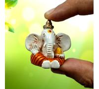 Purpledip Ganesha Idol: Mini Statue with Long Life (11850)