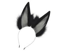 PURPLELILY 1 diadema ligera de orejas de animales de felpa para uso diario, disfraces de cosplay y accesorios de fiesta temática, diadema de orejas de animales para cosplay