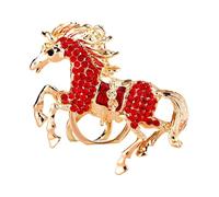 PURPLELILY 1 llavero de Navidad con temática de caballos, regalos ecuestres para rellenar calcetines únicos para amantes de los caballos que lleva deseos para el bien