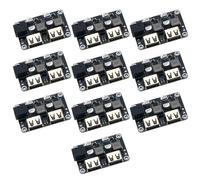 PURPLELILY 10 convertidores USB, módulo reductor de carga 6-32 V, 9 V, 12 V, 24 V a placa de circuito rápido rápido para teléfonos electrónicos de coche