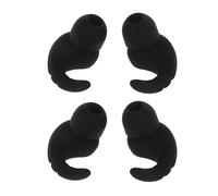 PURPLELILY 2 pares de almohadillas de silicona suave para auriculares con gancho antideslizante para auriculares