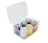 PURPLELILY Accesorios de alambre para atar moscas, 6 carretes de hilo de oropel para hacer señuelos de pesca, suministros de hilo de pesca con mosca