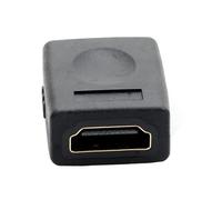 PURPLELILY Acoplador de puerto HDTV ligero hembra a hembra, adaptador de conversión HDTV2.0, cabezal de conector recto extendido, extensor de cable de puerto HDTV