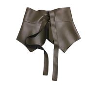 PURPLELILY Cinturón elástico bajo el busto único para bailarines de escenario, joyería corporal, joyería corporal, volantes de moda, Ejercito Verde, Talla única