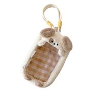 PURPLELILY Creative Cutout - Bolsas de almacenamiento de felpa para perros para pertenencias de niños, materiales seguros, herramienta de organización de orientación parental, bolsa de almacenamiento