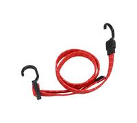 PURPLELILY Cuerda de equipaje para motocicleta, 100 cm, reflectante, con ganchos, cuerda de amarre de alta elasticidad, cinturón de fijación de carga, cuerda de fijación antiarañazos