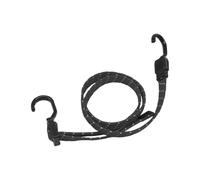 PURPLELILY Cuerda de equipaje para motocicleta, 100 cm, reflectante, con ganchos, cuerda de amarre de alta elasticidad, cinturón de fijación de carga, cuerda de fijación antiarañazos