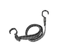 PURPLELILY Cuerda de equipaje para motocicleta, 100 cm, reflectante, con ganchos, cuerda de amarre de alta elasticidad, cinturón de fijación de carga, cuerda de fijación antiarañazos