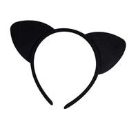 PURPLELILY Diadema de orejas de gato para cosplay, fiesta, disfraz, uso diario, cómoda para lavar la cara para mujeres, orejas de gato