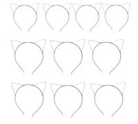 PURPLELILY Diadema ergonómica de metal para la creación de disfraces, diadema de moda, accesorio flexible para fiestas, accesorio reutilizable para el cabello