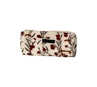 PURPLELILY Estuche tradicional con múltiples compartimentos, tela acanalada deslizante para artistas y estudiantes, bolsa de accesorios de oficina acanalada con cremallera, c, Mass Beauty
