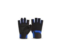 PURPLELILY Guante deportivo antideslizante transpirable con medio dedo para fitness, ciclismo sin dedos, para levantamiento de pesas, ciclismo, entrenamiento, antideslizante, transpirable, guante de