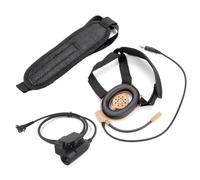 PURPLELILY Juego de auriculares ajustables con MTP850 para PR1500, HT1000, JT1000, MT2000 y MTX838, adaptador PTT de coordinación de equipo sin problemas