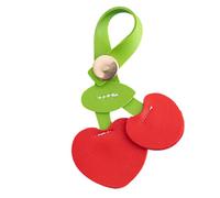 PURPLELILY Llavero festivo de piel sintética con forma de corazón de frutas, llavero de moda para mejor amiga, miembro de la familia, llavero para mujer, a, Talla única