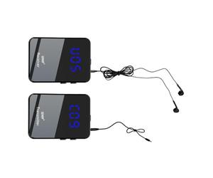 PURPLELILY Monitor de estudio intraural, receptor transmisor sistemático de baja latencia, emparejamiento automático para Studio Band Live Systematic