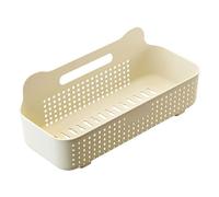 PURPLELILY Organizador de baño montado en la pared con gancho para artículos de tocador de cocina, almacenamiento de cosméticos