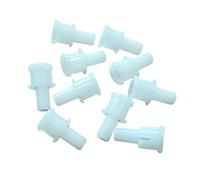 PURPLELILY Paquete de 10 mangos giratorios de aire acondicionado, para mantenimiento de electrodomésticos, cubierta de eje de rotación, mango de perilla, textura ABS, funda de rotación de aire