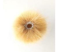 PURPLELILY Protector de micrófono mejorado para parabrisas de parabrisas artificial y peludo Lavalier, protector de viento con clip