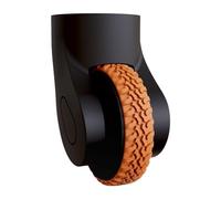 PURPLELILY Protectores de silicona para equipaje que mantienen la integridad de la rueda, perfectos para accesorios de ruedas de maleta de viajero, b, One Size