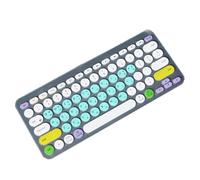PURPLELILY Protectores de teclados de silicona para K380 K480, diseño coreano, protector contra polvo y líquidos, cubierta de silicona para teclados