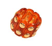 PURPLELILY Pulsera flexible de colofonia elipsoidal elástica topológica, joyería artesanal, regalo para ella, unisex, moderno, no conformista, talla única, como se describe